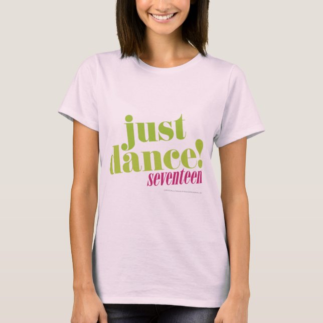 T-shirt Just Dance - Vert (Devant)