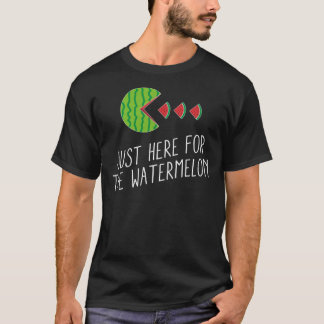 T-shirt Just Here For The Watermelon Summer Watermelon Ess