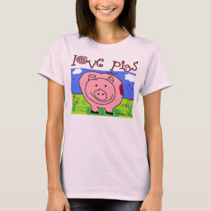 T-shirt Just Kids at Heart - Cochon (1f) - Cochons d'amour