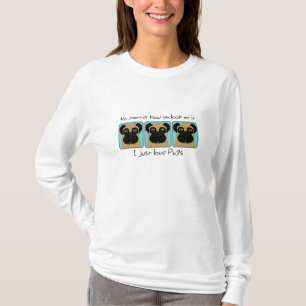 T-shirt Just Love Carlins Citation et Carlins amusants reg