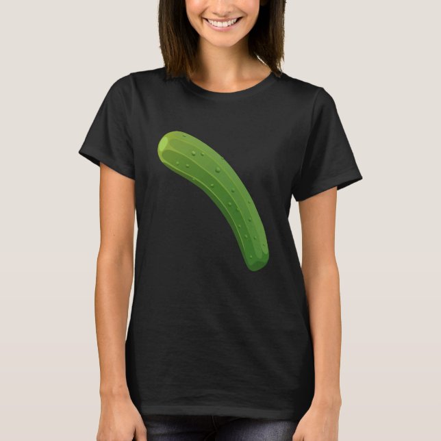 T-shirt Just Really Like Cucumbers Cucumber Pickle Vegetab (Devant)