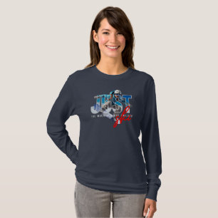 T-shirt Just Ski   Femme Manche Longue