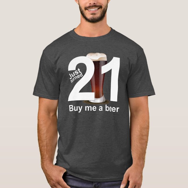 T-shirt Juste 21 tournés m'achètent une pièce en t (Devant)