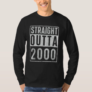 T-shirt Juste À La Sorte De 2000 Année De Naissance Annive