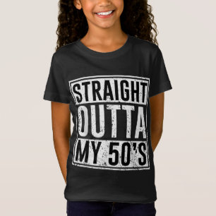 T-Shirt Juste à la sortie de ma 50's Anniversday Party Cor
