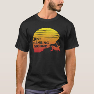 T-shirt Juste Accroché autour de Graphic Bouldering Boulde
