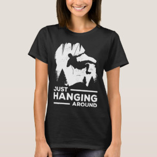T-shirt Juste Accroché autour de Graphic Bouldering Boulde