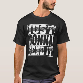 T-shirt Juste Allons-y Motocross Vélo Tout-Terrain Motonei
