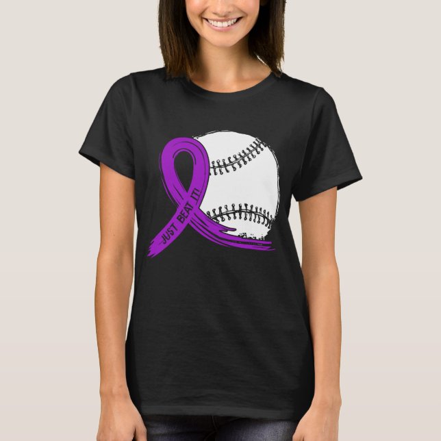 T-shirt juste battre le cancer du pancréas survivant guerr (Devant)