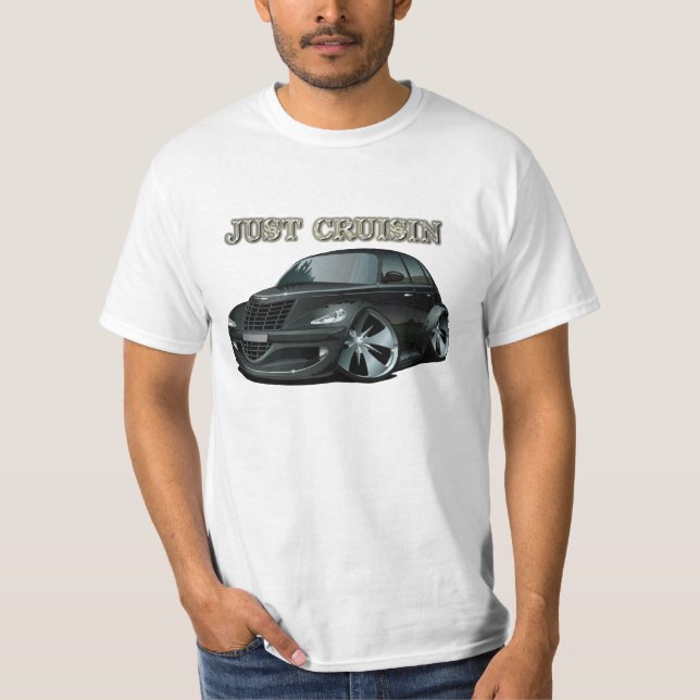 T-shirt juste conception de chemise de cruisin (Devant)