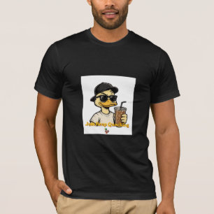 T-shirt Juste continuer à cancaner Canard drôle Amateur de