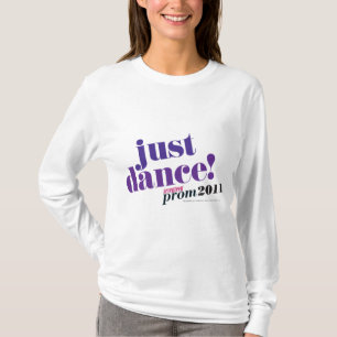 T-shirt Juste danse - pourpre