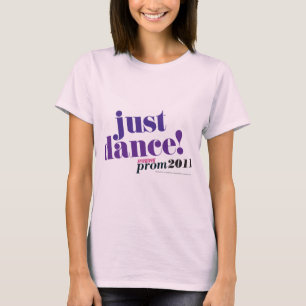 T-shirt Juste danse - pourpre