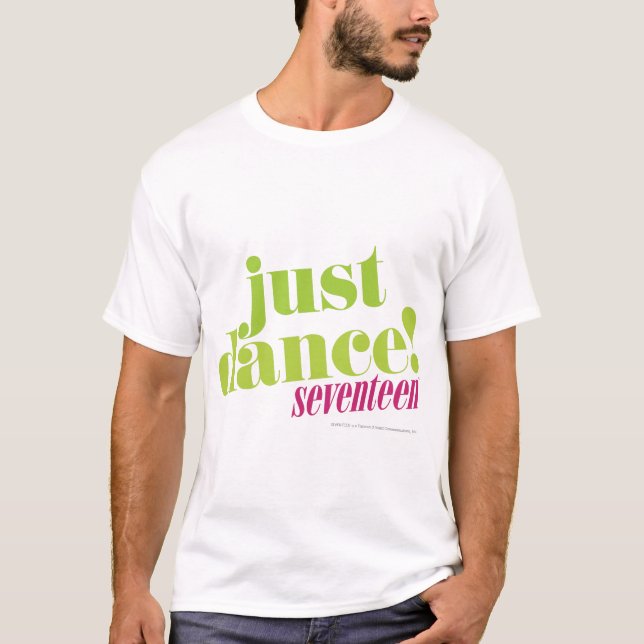 T-shirt Juste danse - vert (Devant)