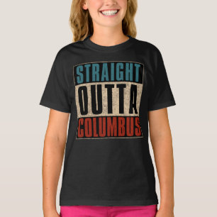 T-shirt Juste devant Columbus Ohio OH USA