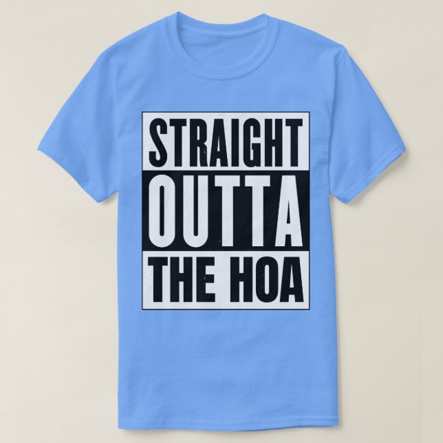 T-shirt Juste devant l'HOA (Design devant)