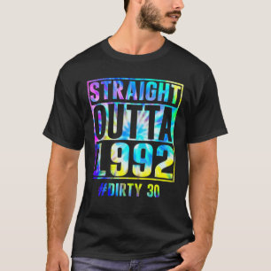 T-shirt Juste En-Dehors 1992 Trente Drôle 30E Anniversair