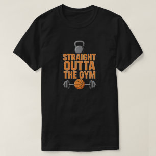 T-shirt Juste En Dehors De La Salle De Sport