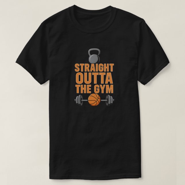 T-shirt Juste En Dehors De La Salle De Sport (Design devant)