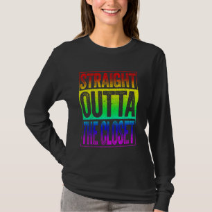 T-shirt Juste En Face Du Closet T Shirt Lgbt Pride Shir