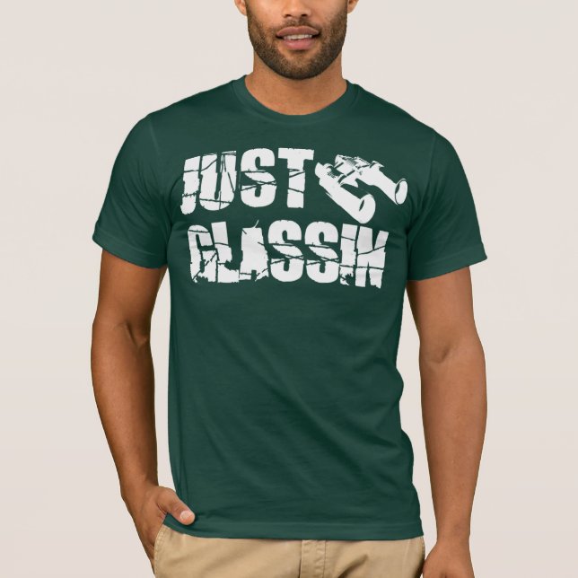 T-SHIRT JUSTE GLASSIN (Devant)