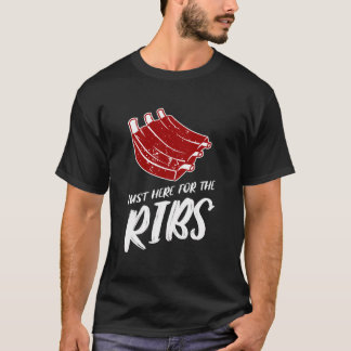 T-shirt Juste Ici Pour Le Grillin Grill Grill De Viande Ri