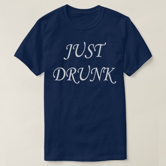 T-shirt Juste ivre Enterrement de vie de jeune fille maria (Design devant)