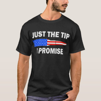 T-shirt Juste Le Conseil Je Promets Drôle Amusant Drapeau 