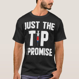T-shirt Juste Le Conseil Je Promets Drôle Infirmière Cad