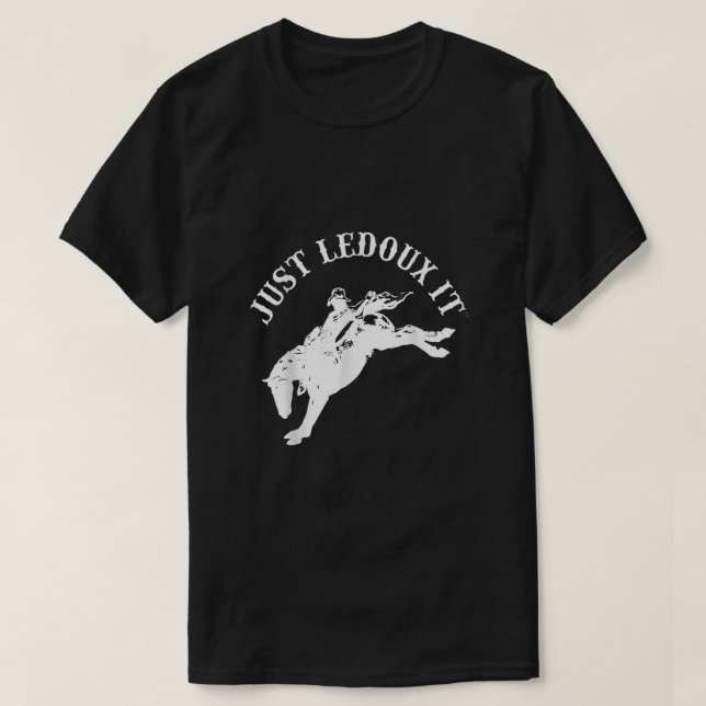 T-shirt Juste Ledoux It Cowboy Whiskey Wine Lover (Design devant)