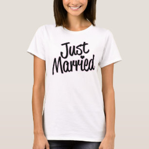 T-shirt Juste marié