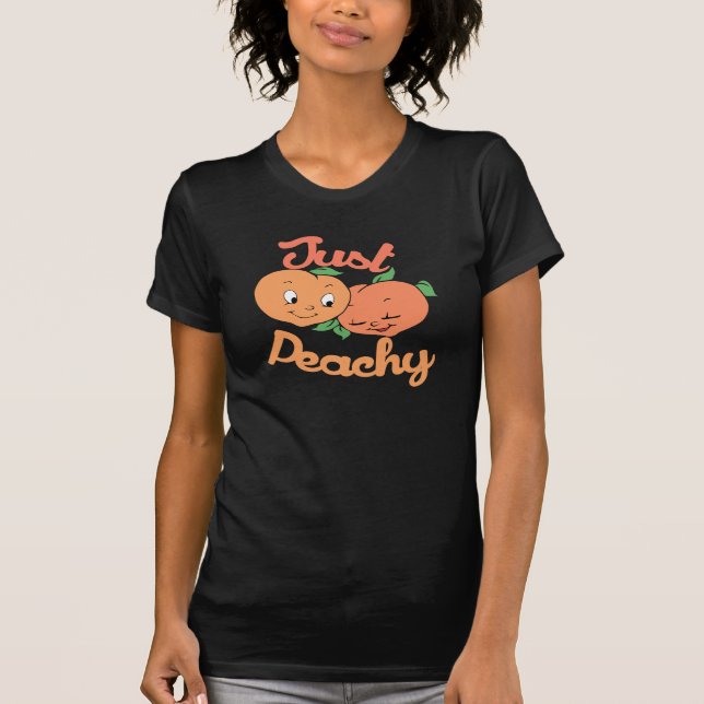 T-shirt Juste Peachy (Devant)
