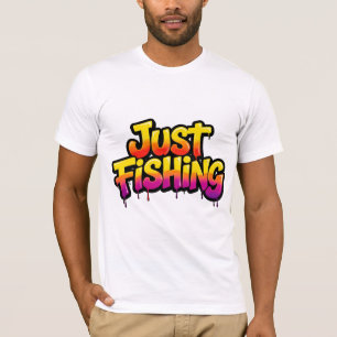 T-shirt Juste Pêche Arc-en-ciel qui dégouline Cadeau drôle