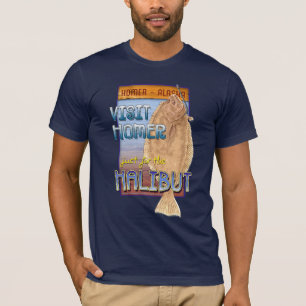 T-shirt Juste pour le flétan