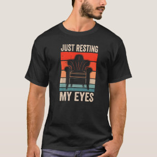 T-shirt Juste Reposer Mes Yeux Dit Fête des pères Papa Pap