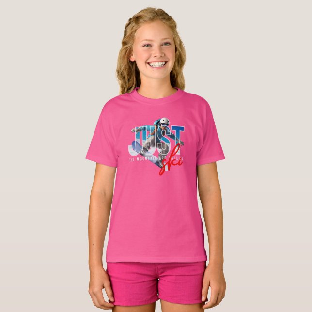 T-shirt Juste Ski | Enfants (Devant entier)