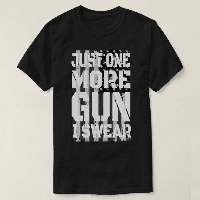 T-shirt Juste Un Arme De Plus, Je Jure 2A Contrôle D'Armes (Design devant)