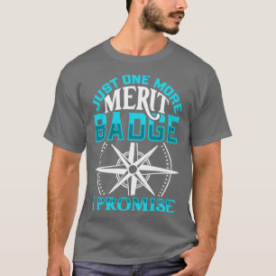 T-shirt Juste un autre badge de mérite Scouting