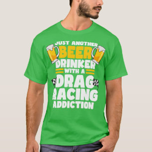 T-shirt Juste Un Autre Buveur De Bières Avec Un Adjectif D