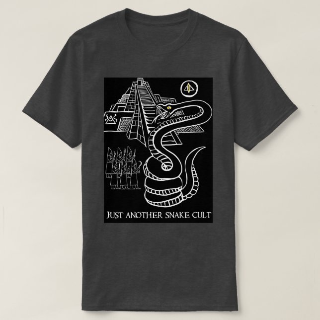 T-shirt Juste un autre culte du serpent (Design devant)