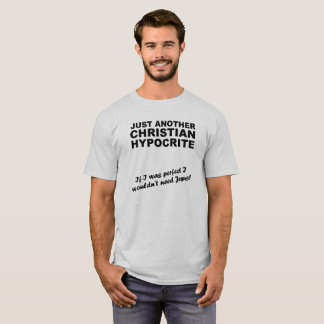T-shirt Juste un autre humour chrétien de chemise