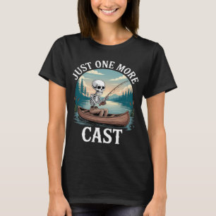 T-shirt Juste un autre lancer Citation Drôle de squelette