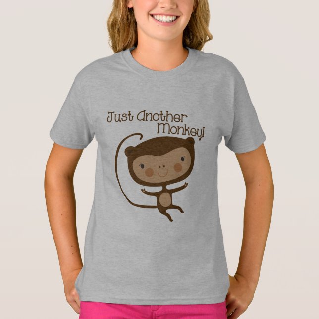 T-shirt Juste un autre singe (Devant)