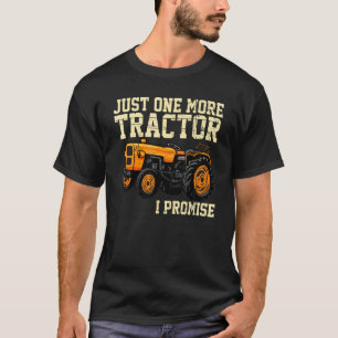 T-shirt Juste un autre Tracteur je promets Récolte Ferme B