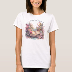 T-shirt Juste Un Chapitre De Plus - Louveur De Livre