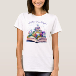 T-shirt Juste Un Chapitre De Plus - Louveur De Livre