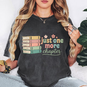 T-shirt Juste un chapitre de plus Rétro rat de bibliothèqu