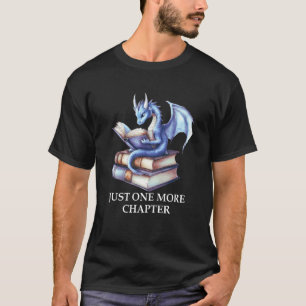T-shirt Juste un chapitre de plus Ver luisant dragon lectu