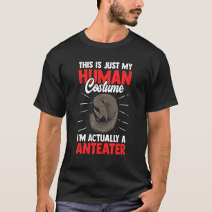 T-shirt Juste un costume Anteater Ant Ant manger ours Ante