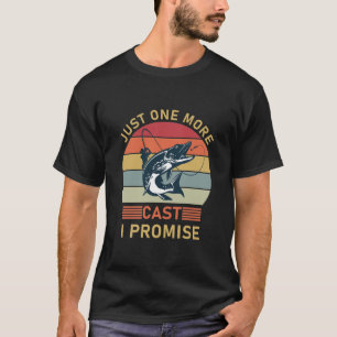 T-shirt Juste Un De Plus Je Promets - Pêche Drôle